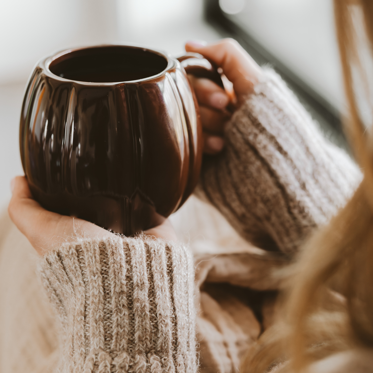 Mug citrouille - MARRON