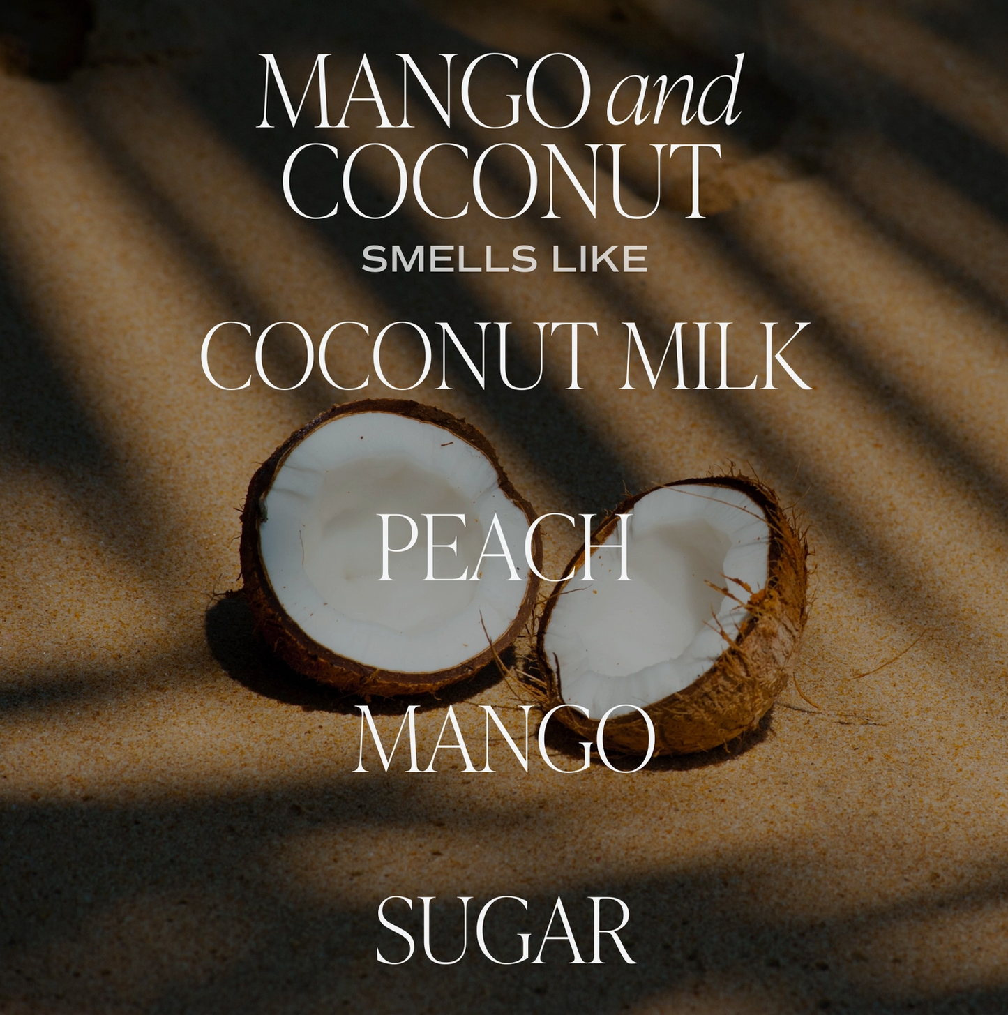 Bougie - MANGO + COCONUT
