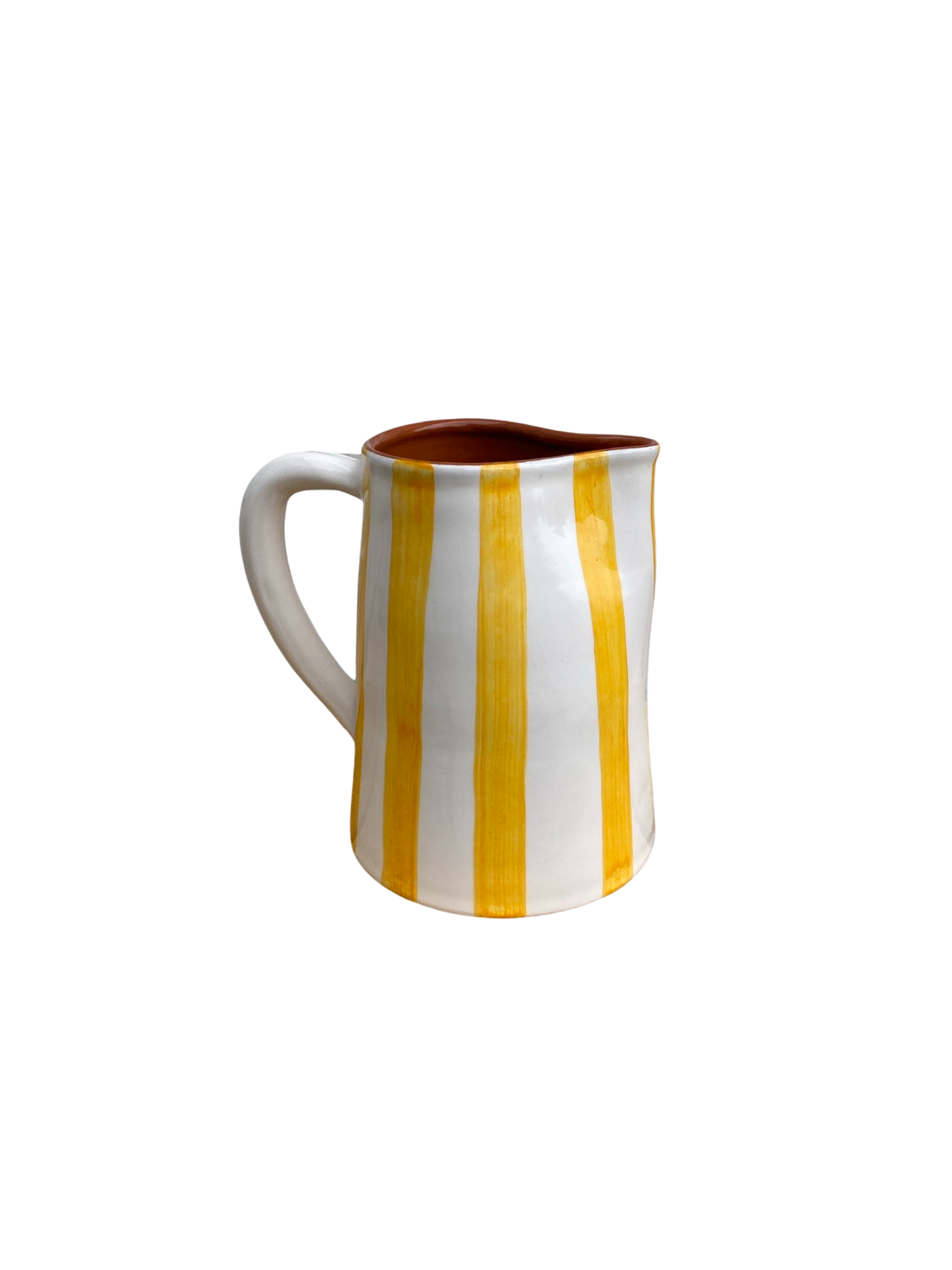 Carafe à rayures - JAUNE
