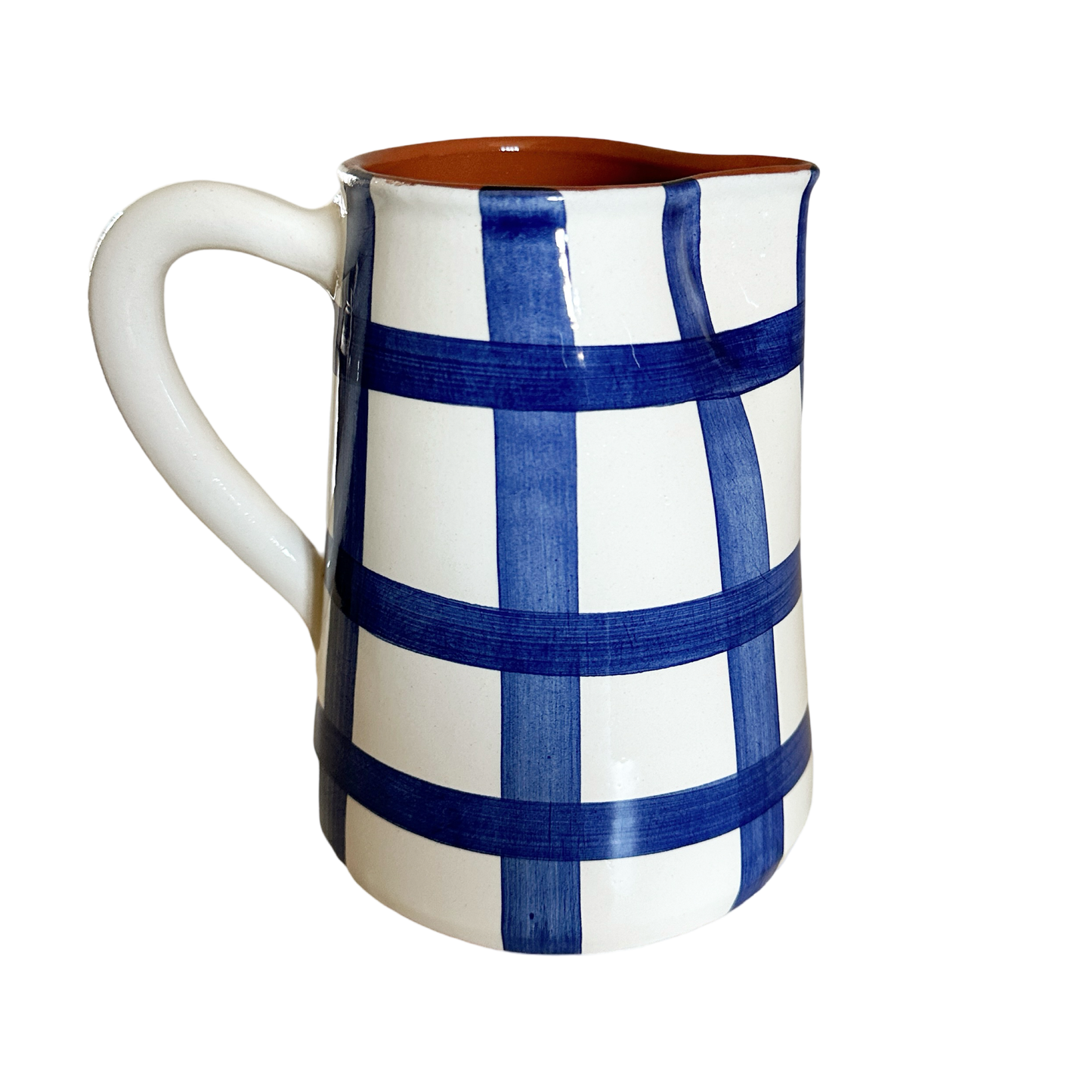 Carafe quadrillée - BLEU