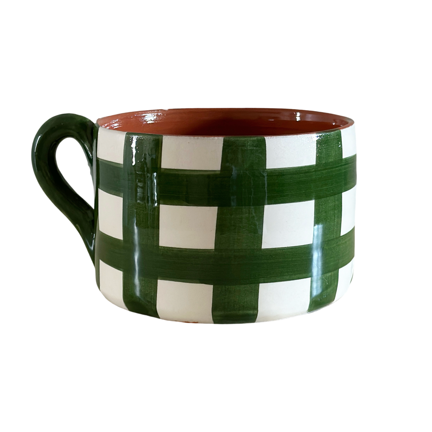Mug quadrillé - VERT
