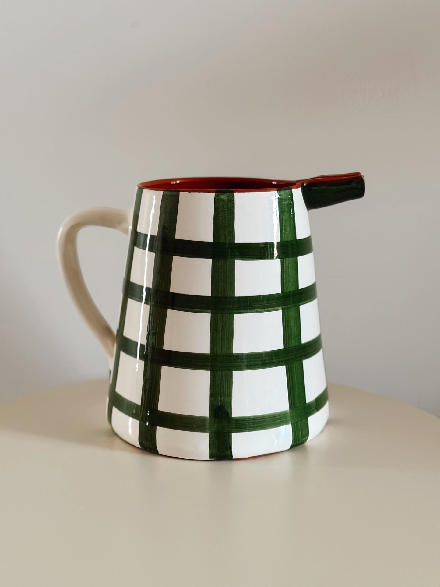 Pichet quadrillé 2L - VERT