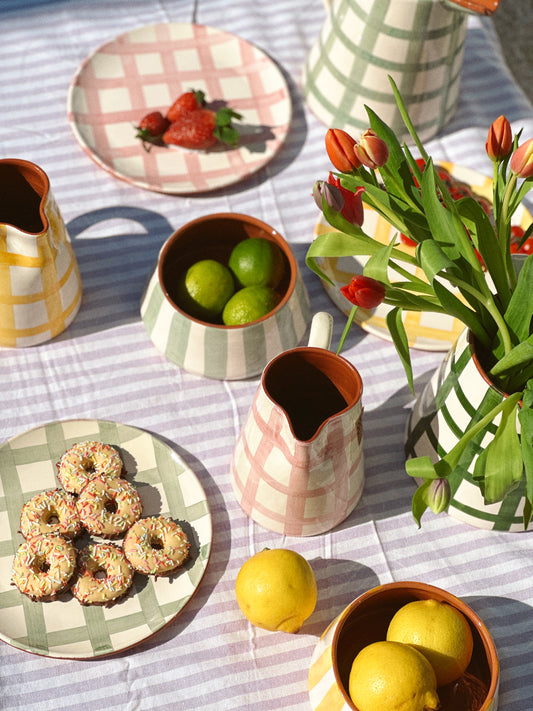 Pichet quadrillé 2L - SAUGE