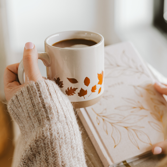 Mug - FEUILLES ORANGES
