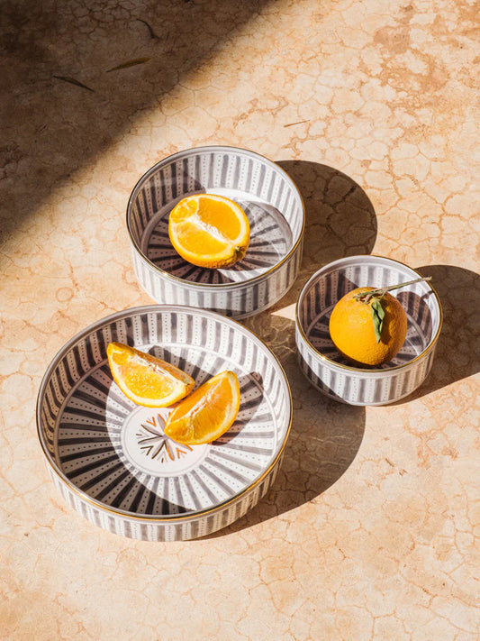 Saladier droit SUNFLOWER (gris)