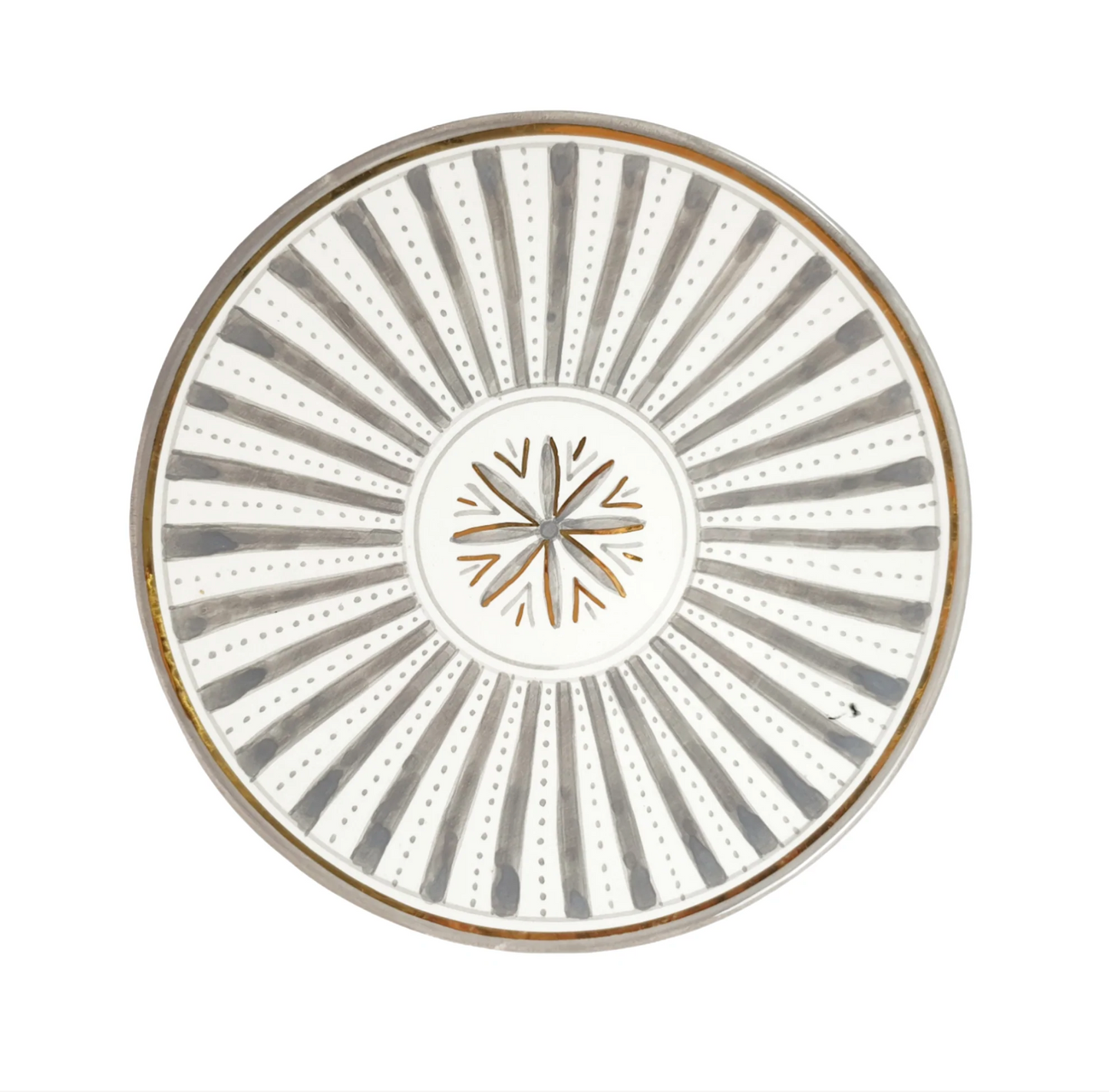 Assiette SUNFLOWER (gris)