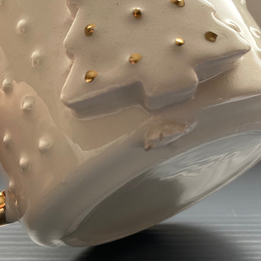 Tasse sapin blanc 200ml (imperfection)