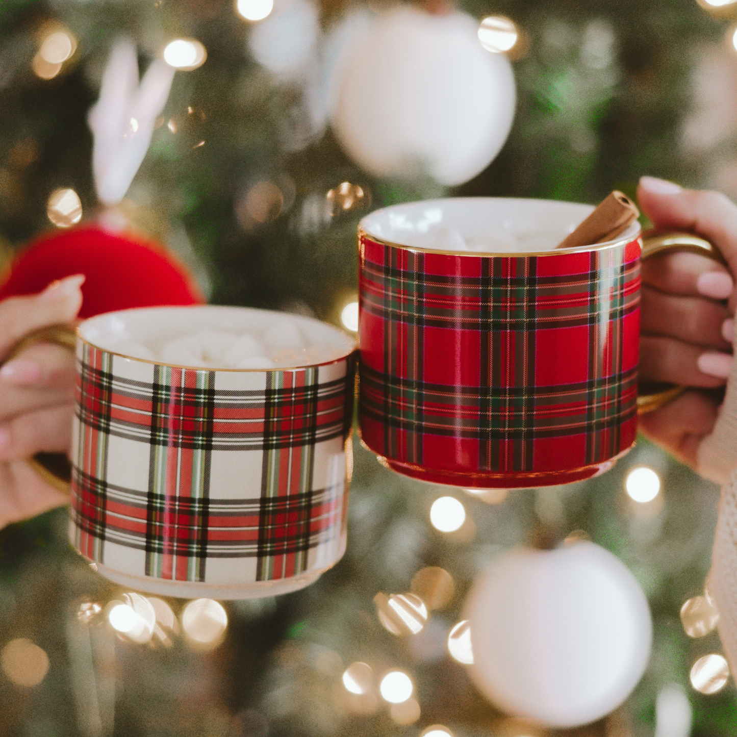 Mug - TARTAN ROUGE