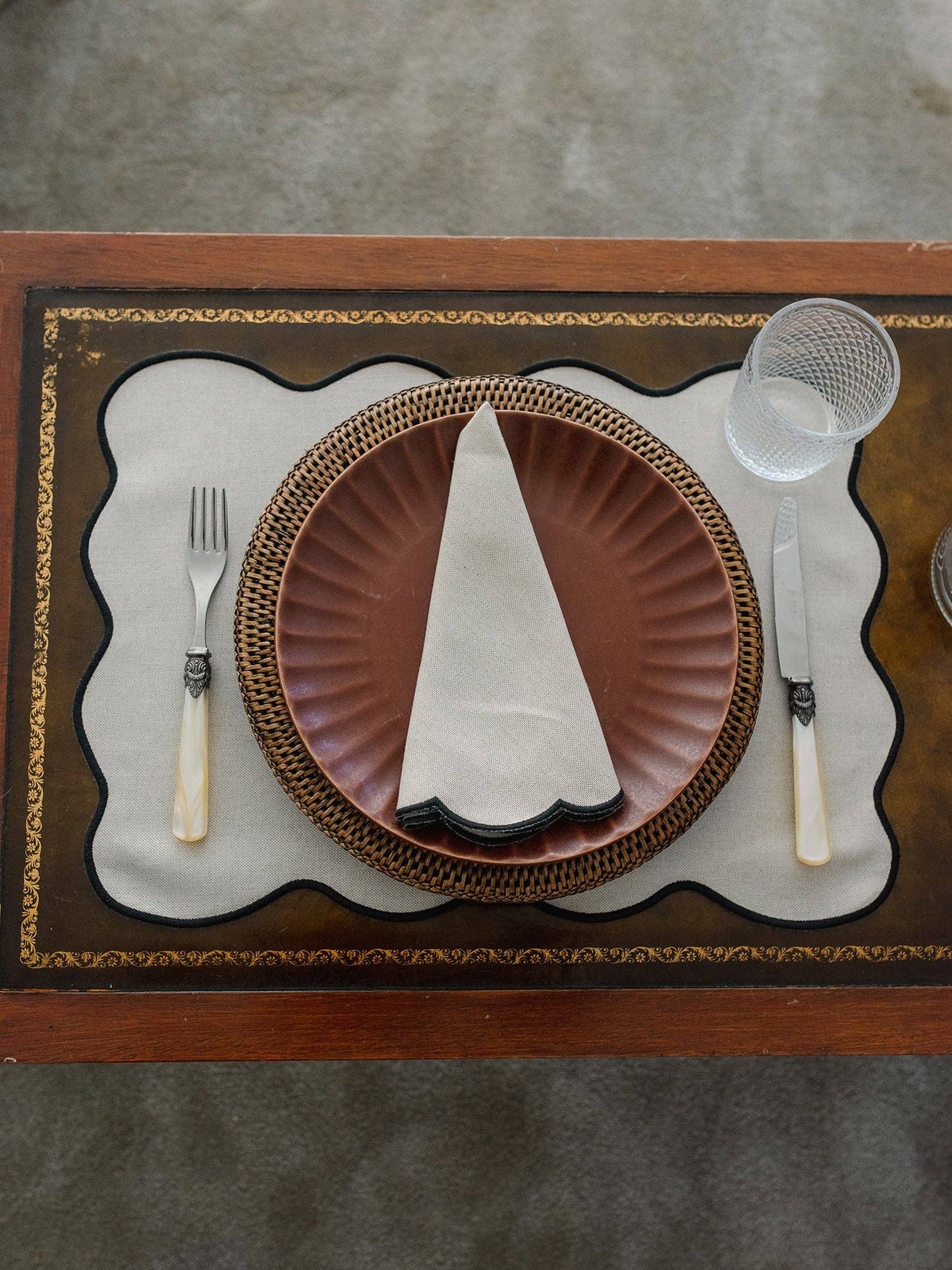 Set de table PALMA - BLANC