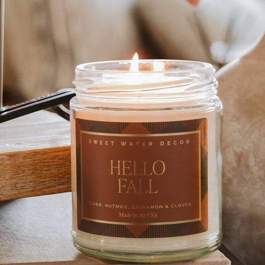 Bougie HELLO FALL - NEW