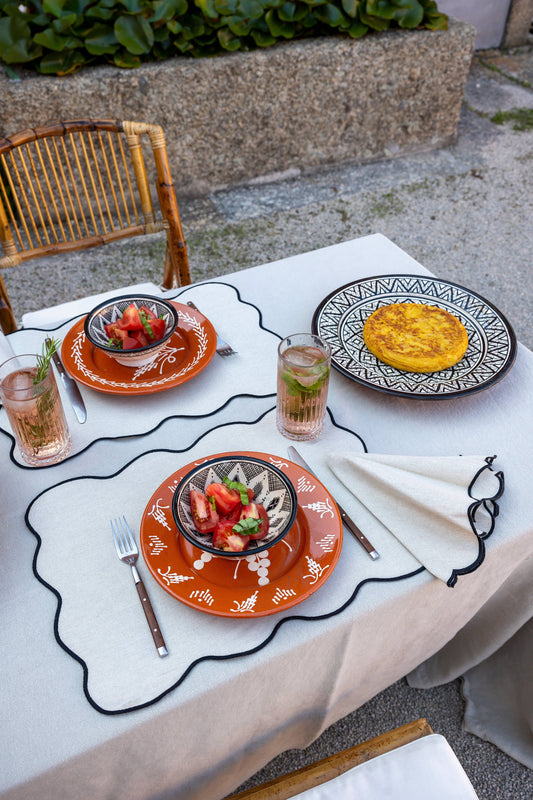 Set de table PALMA - BLANC