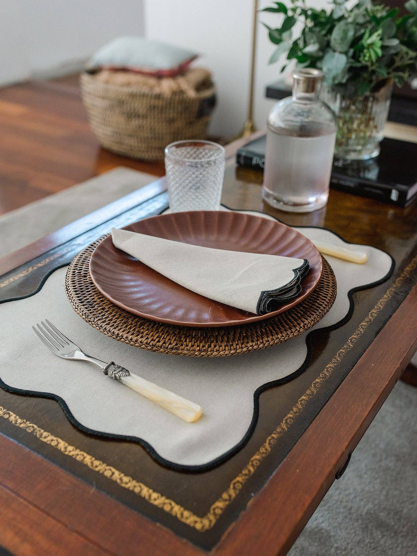 Set de table PALMA - BLANC