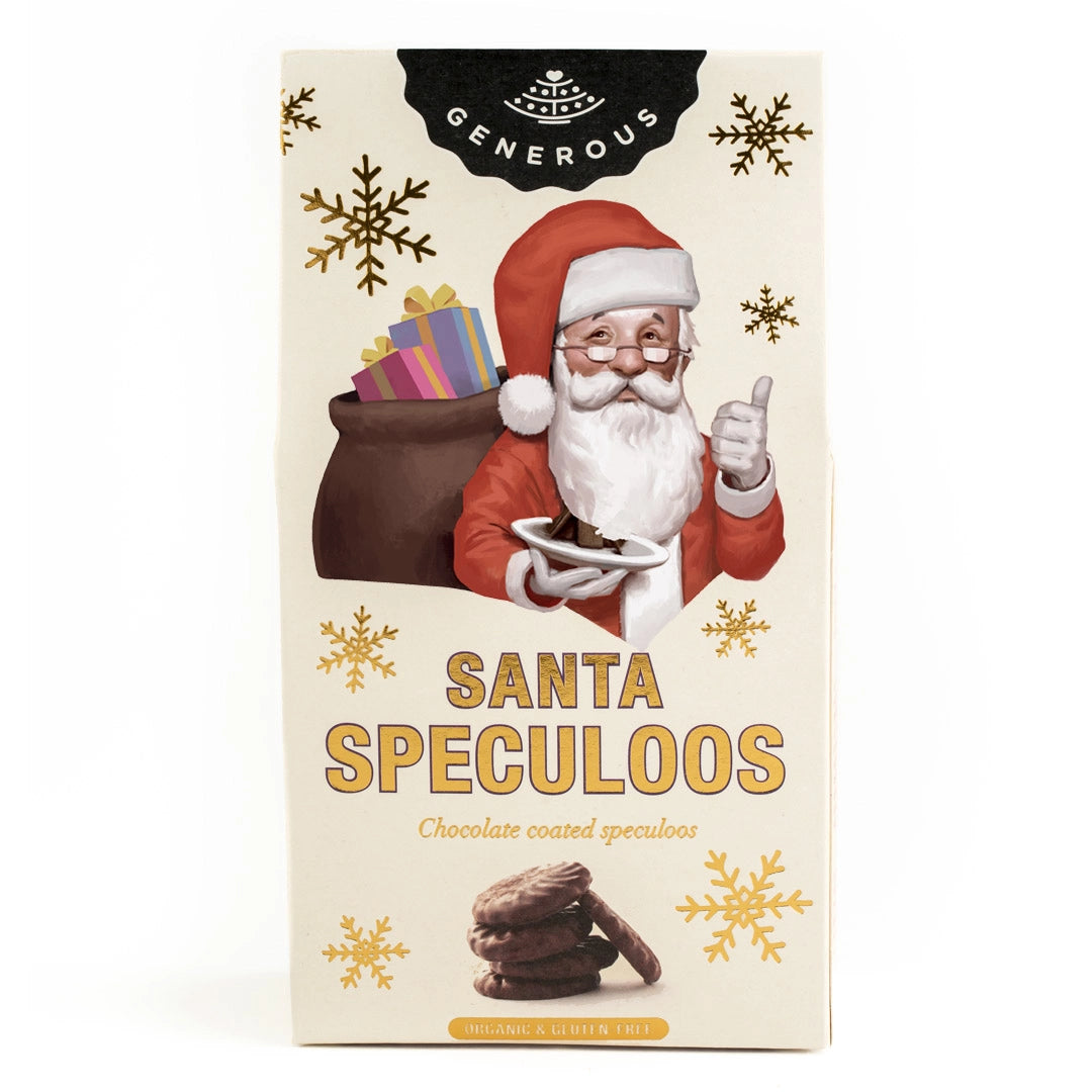 Santa Speculoos - spéculoos enrobés de chocolat