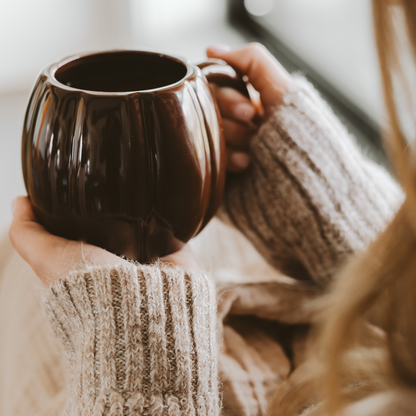 Mug citrouille - MARRON