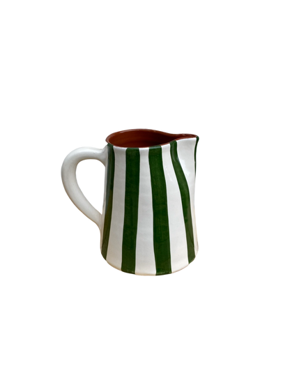 Carafe à rayures - VERT