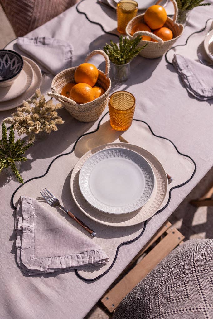 Set de table PALMA - BLANC