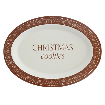 Plateau oval - GINGERBREAD & SPICE