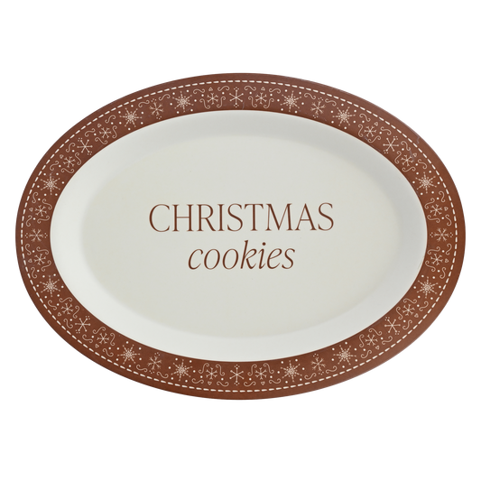 Plateau oval - GINGERBREAD & SPICE