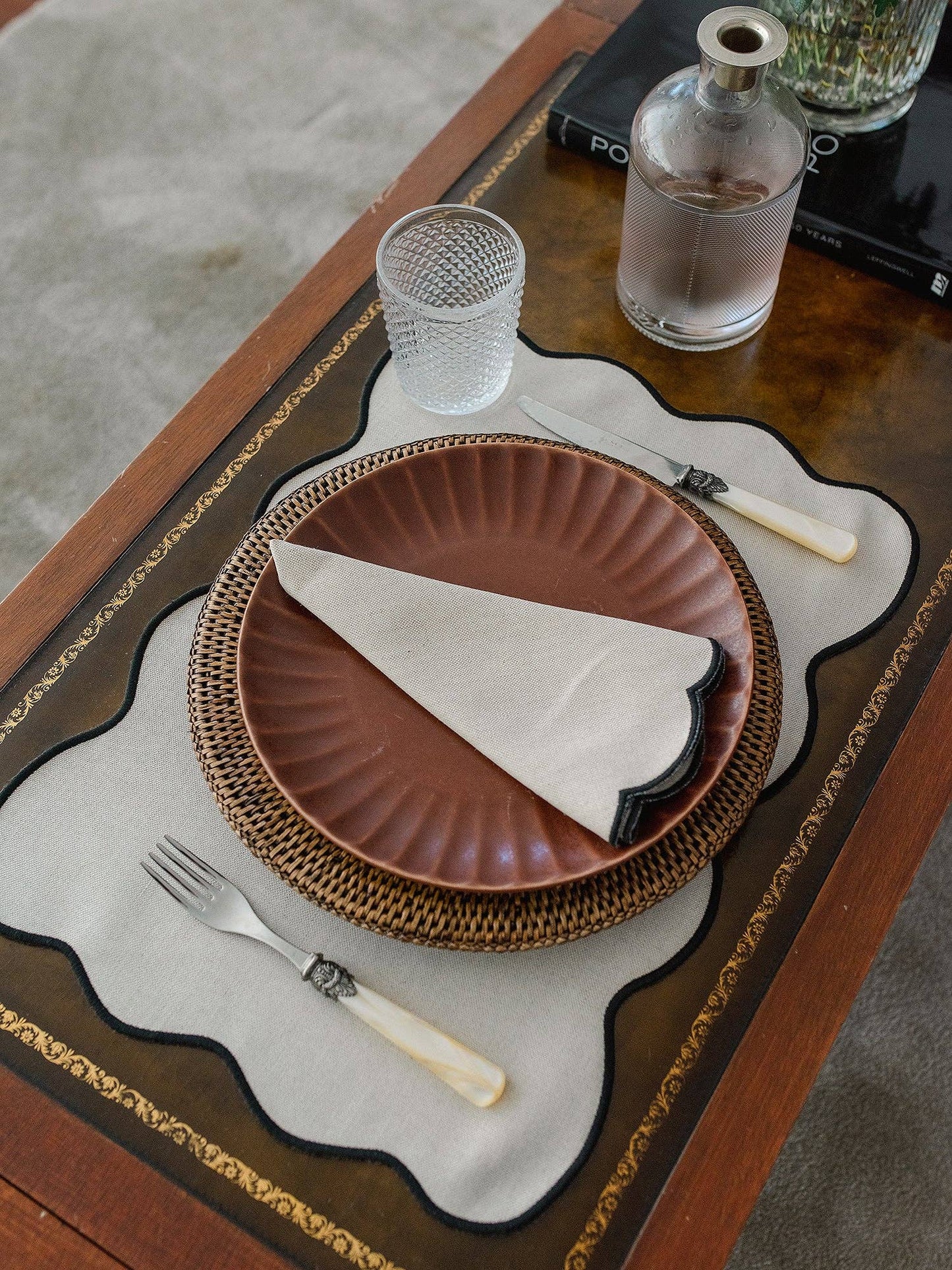 Set de table PALMA - BLANC