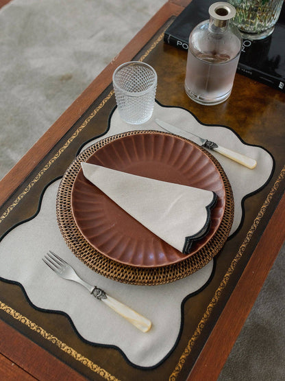 Set de table PALMA - BLANC