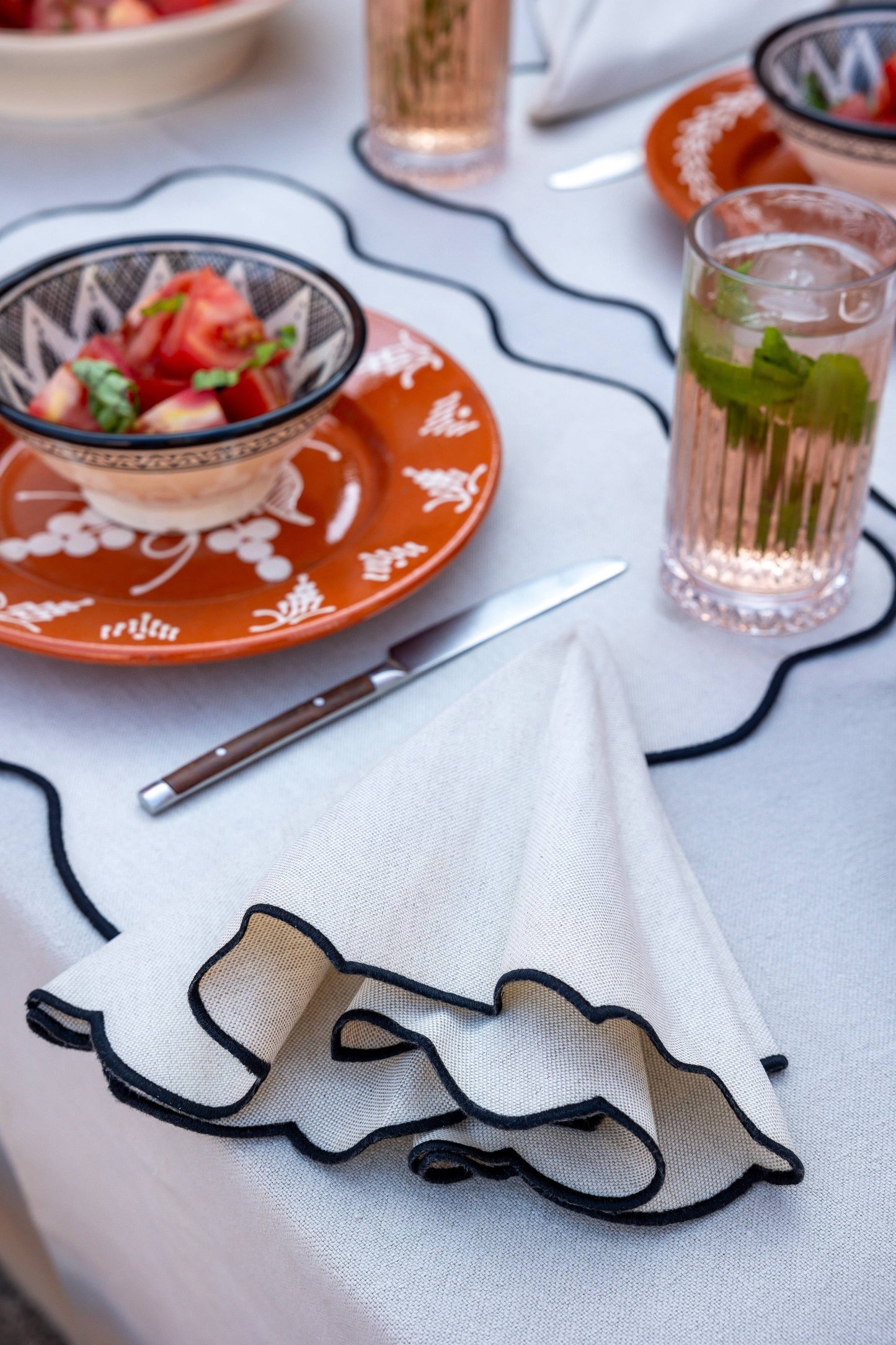 Set de table PALMA - BLANC