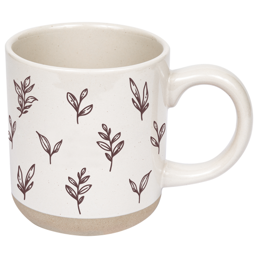 Mug - FEUILLES MARRON