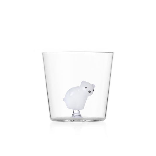 Verre OURS BLANC
