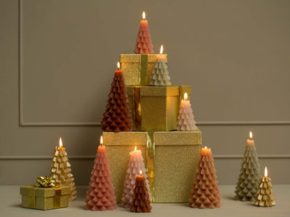 Bougie sapin - Coffee