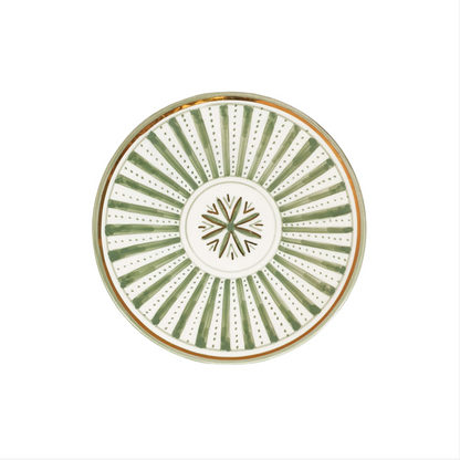 Assiette SUNFLOWER (vert amande)