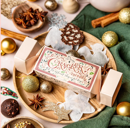 Box cadeau de Noël | Tasse "houx" + cracker thés