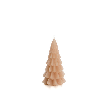 Bougie sapin - Rose pâle