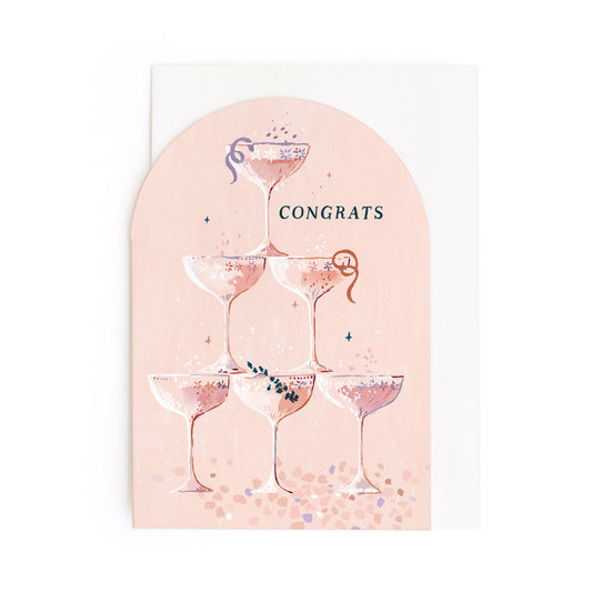 Carte Félicitations | Champagne