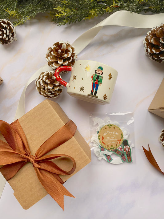 Box cadeau de Noël | Tasse "Casse-noisette" + thé