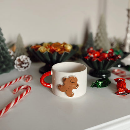 Box cadeau de Noël | Tasse "Gingerbread Man" + Sirop spéculoos