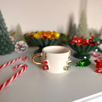 Tasse de Noël "Chaussettes de Noël" 200ml
