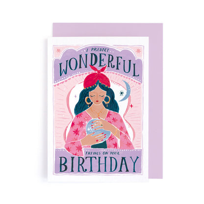 Carte Anniversaire | Boule de cristal